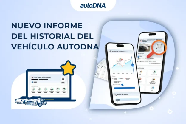 Nuevo informe del historial del vehículo autoDNA